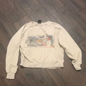 NWOT surf  brown crewneck